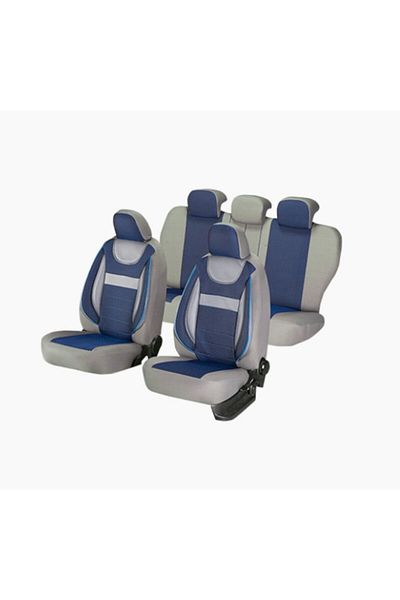 SMARTIC Huse scaune auto, Dynamic, 11 piese, compatibile airbag, rabatabile, 3 straturi de material