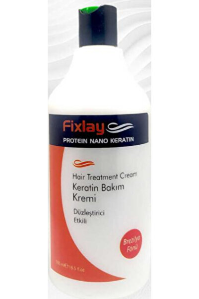 Fontenay فيكسلاي مكواة فرد الشعر البرازيلية بالبروتين والكيراتين النانوي 1000 مل
