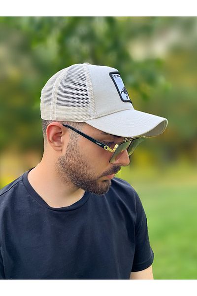 ZERAMİNE Beige Hat Unisex Model Adjustable