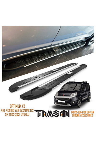 TAMSAN FIAT FIORINO OPTIMUM V2 MODEL YAN BASAMAK GRİ 173 CM 2007-2021 UYUMLU