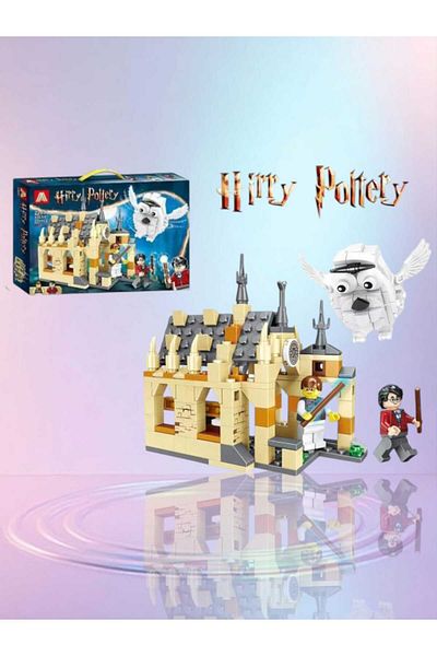 Harry Potter Construction Set - Hogwarts, 410 Pieces, 3 Figures, Age 6+