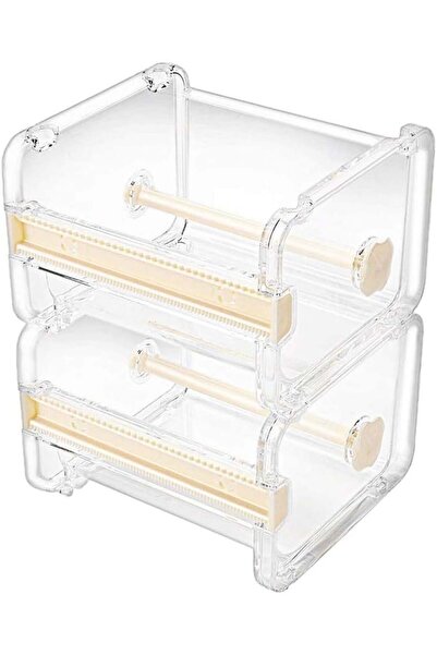 molshine Set de 2 suporturi pentru bandă adezivă Molshine, acrilic, transpare...