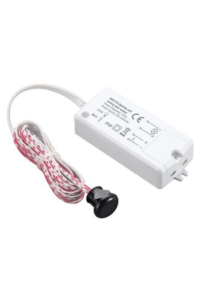 Lechpol Senzor de mișcare PIR cu infraroșu pentru ușă MCE135, 220-240V, Contr...
