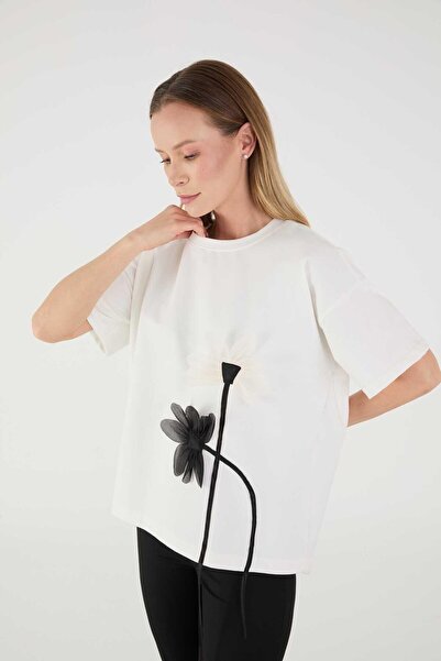 MEZZURA 1410 SWEATSHİRT EKRU