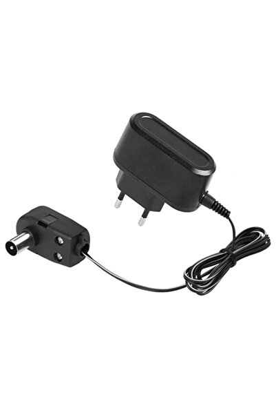 Lechpol Adaptor de alimentare antenă TV 12V 100mA, cablu de 1m