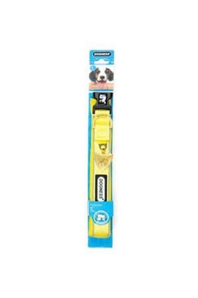 Dogness طوق عاكس من النيوبرين الأصفر XS