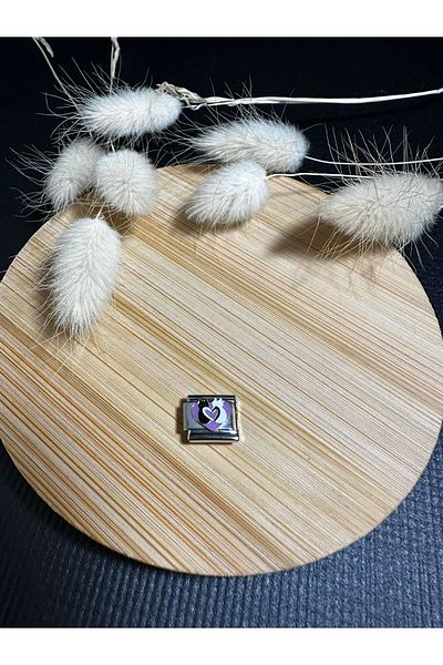 Mutenaura Stainless Steel Nomination Charm
