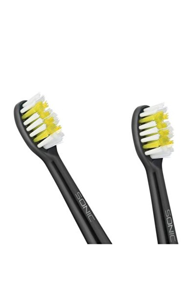 Teesa Capete de rezervă moi pentru periuța de dinți electrică Sonic Black, pa...