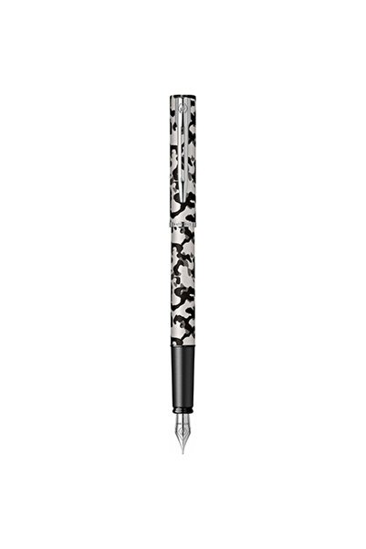 Waterman Stilou Allure Camo, Accente cromate, Peniță fină din iridiu