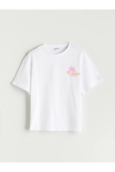LC Waikiki Crew Neck Girl's T-Shirt
