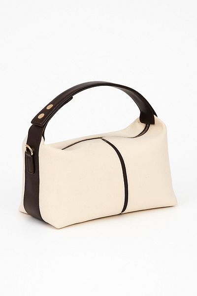 BAHELS Bitter Brown Nyra Canvas Hand and Shoulder Bag