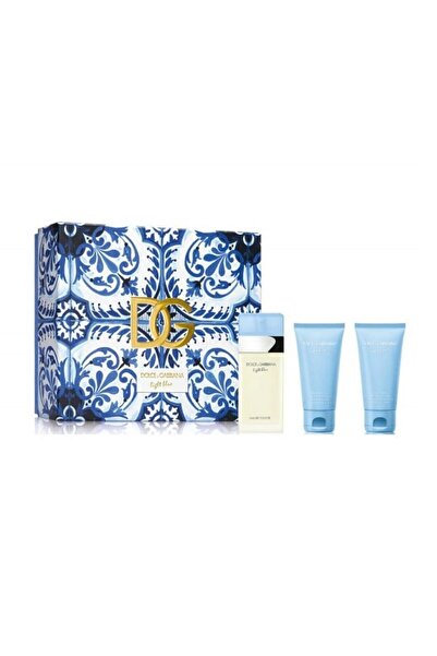 Dolce&Gabbana Travel set Light Blue, Women, Eau de Toilette, Eau de Toilette, 50 ml + 50 ml + 50 ml