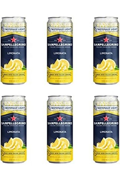 San Pellegrino Limonata Sparkling Lemon Drink, 6 x 330 ml