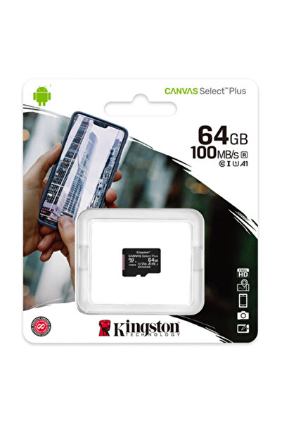 Kingston Card de memorie microSD de 64GB Clasa 10