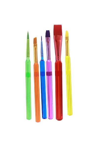 Roco Brush Set – 6 Pieces Assorted