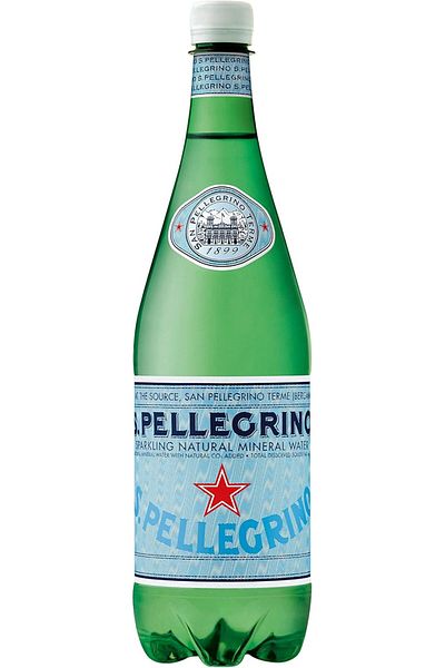 San Pellegrino Plastic Bottle Sparkling Water - 12 Count x 1L
