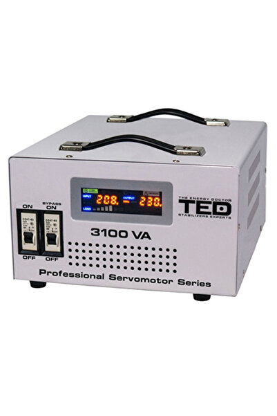 TED Electric SERVOMOTOR VOLTAGE STABILIZER 3100VA