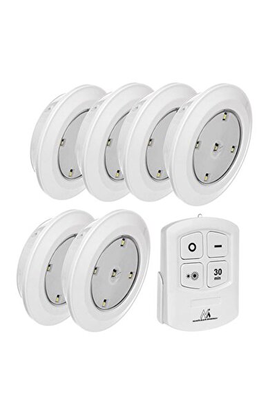 OEM SET OF 6 LED LAMPS WITH REMOTE CONTROL MCE0165