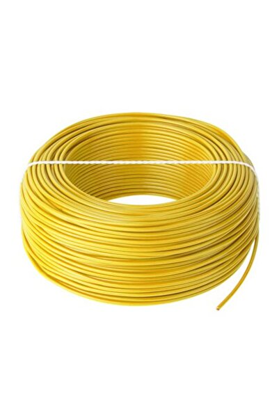 Lechpol Cablu flexibil din cupru galben 1x0.75mm² H05V-K, rolă de 100m