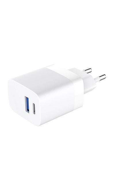 Cellara CELLARA 25W DUAL USB A QC 3A + USB C PD 25W POWER CHARGER - WHITE