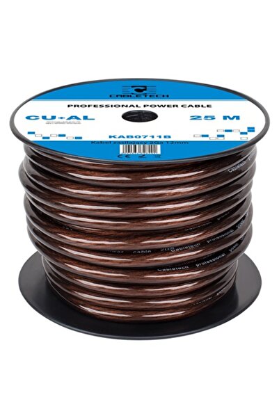 Cabletech CABLU PUTERE CU-AL 2GA (12MM/33.62MM2) 25M NE