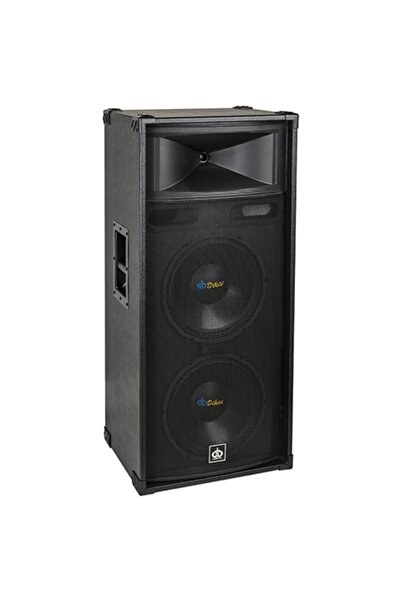 Dibeisi ProSound 380W Καμπίνα Ηχείου με Διπλό Γούφερ, 25 Hz-20 kHz