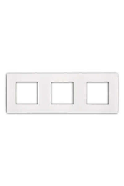 Lechpol Seria LK45 Cadru modular pentru priză triplă Model X3 LK45003