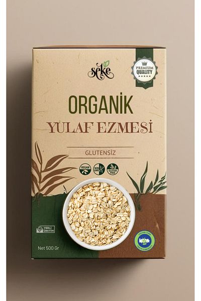 SEKE Organic Gluten-Free Oatmeal 500 Gr