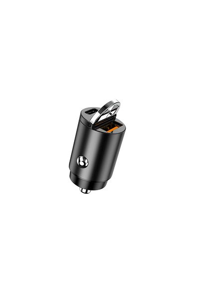 Cellara INCARCATOR AUTO CELLARA 20W DUAL USB A QC 3A + USB C PD 30W - NEGRU