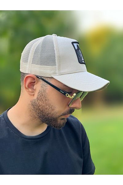 ZERAMİNE Beige Hat Unisex Model Adjustable