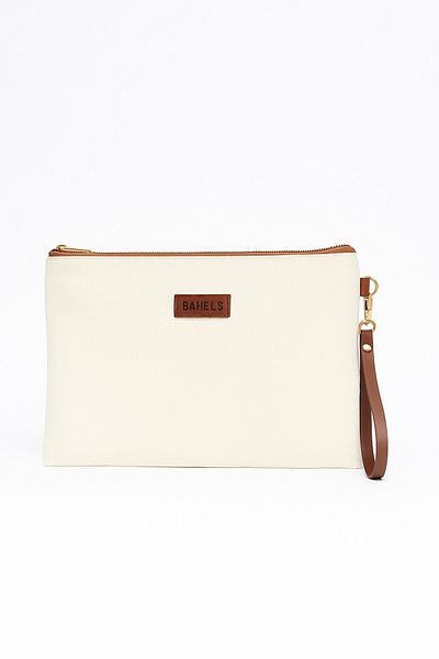 BAHELS Women's Canvas Clutch Portfolio Bag