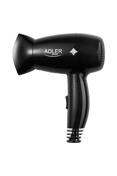 adler Uscător de păr pliabil de 1400W cu 2 trepte de viteză și concentrator
