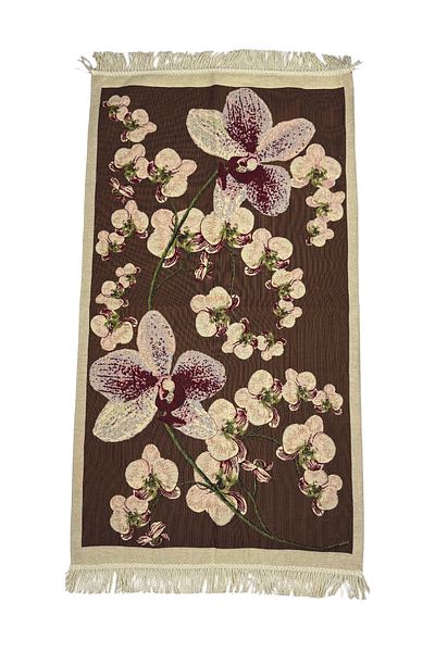 TAYBOUN Luxury Yonca Prayer Rug Featuring a Floral Design