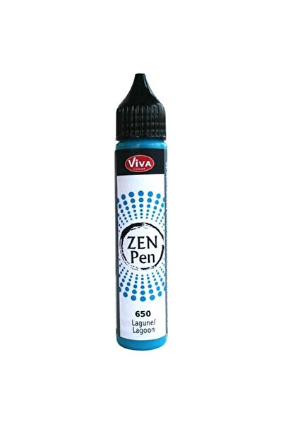 Viva Decor Vopsea pictură cu puncte ZEN Pen VIVA DECOR, 28ml Albastru turcoaz
