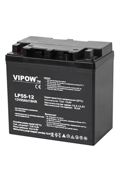 Vipow ACUMULATOR GEL PLUMB 12V 55AH