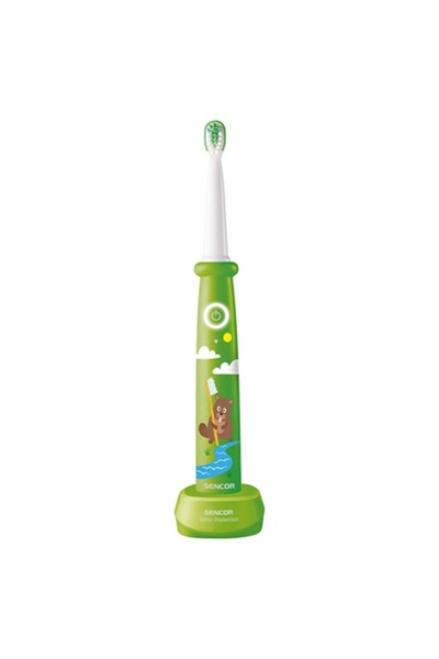 Sencor Periuță de dinți electrică sonică pentru copii, roz, impermeabilă, Qua...