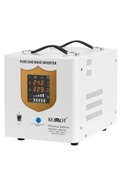 Kemot UPS CENTRALE SINUS PUR 2600VA/1800W 24V