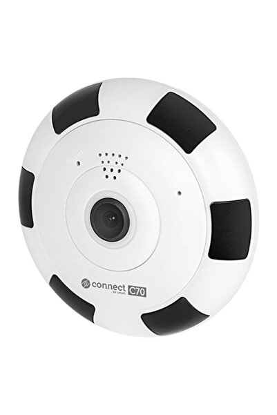 Kruger&Matz Cameră de securitate WiFi inteligentă Fisheye C70 cu integrare Tuya
