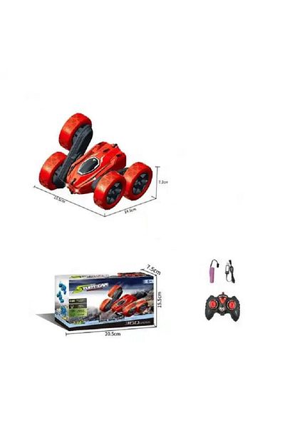 rexa New Style Double-Sided Driving Stunt Car for Children 15.5x7.5x5.5cm