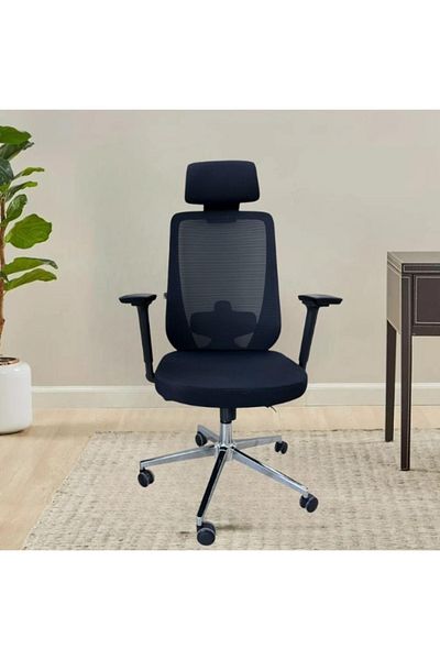DEC43 Comfortable black office chair