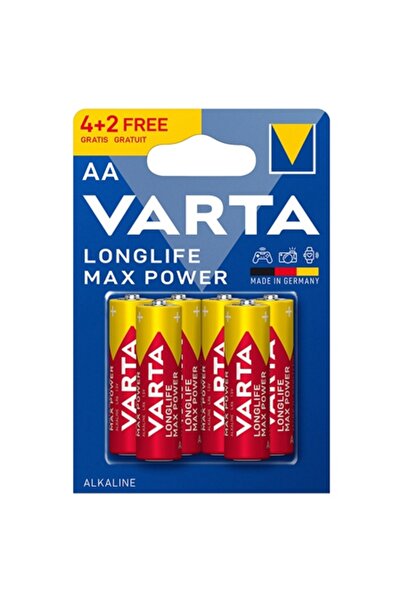 Varta Baterii alcaline Max Power AA, LR6, Pachet de 6