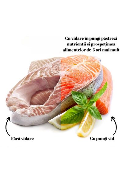 Bukate Set 4 Role alimentare pentru vidat 0.2X15M, Bukate, Gofrata, Pentru Masina de Vidat