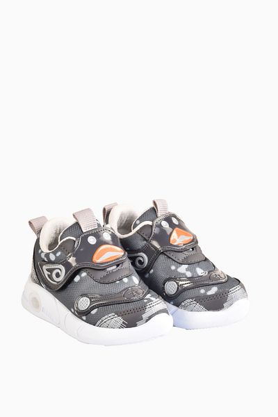minibonito Lighted Smiling Face Figure Children's Shoes Flexible Sole Breathable Children's Sports Shoes