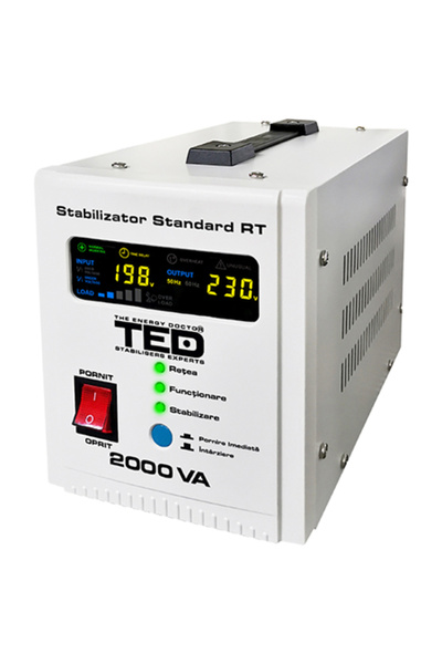 TED Electric AUTOMATIC VOLTAGE STABILIZER 2000VA