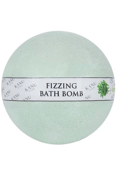 Kanu Nature Bombă de baie cu lemongrass, Kanu Nature, substanțe nutritive, lubrifiante și hidratante, 160g