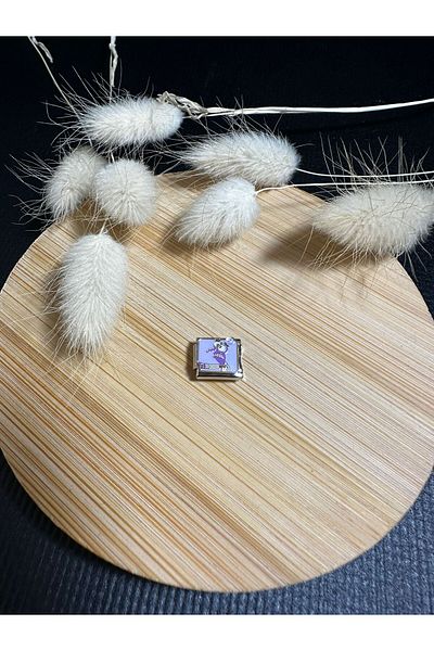Mutenaura Stainless Steel Nomination Charm