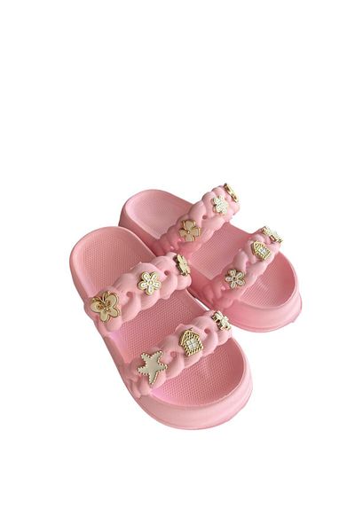 güven kundura Girl's Stone Slippers
