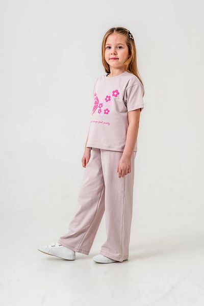 My Hanne Butterfly Printed Girl's Suit 034