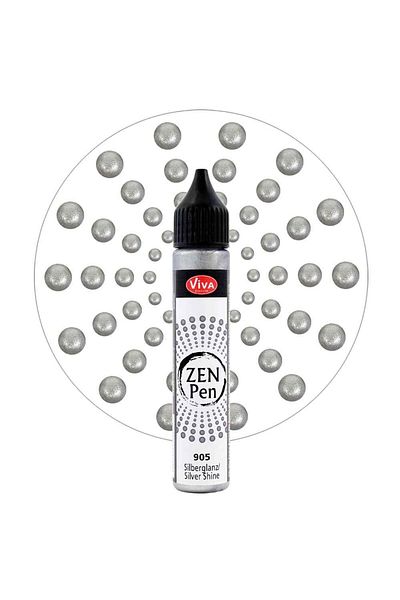 Viva Decor ZEN Pen VIVA DECOR dot painting color, 28ml Silver