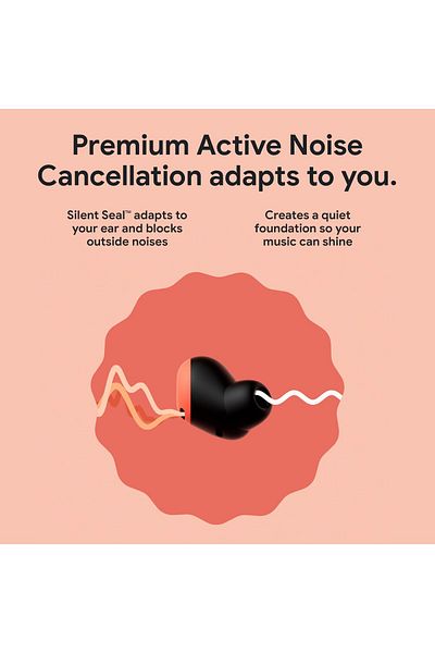 Google Pixel Buds Pro Wireless Earbuds Bluetooth Headphones with Active Noise Cancellation Charcoal